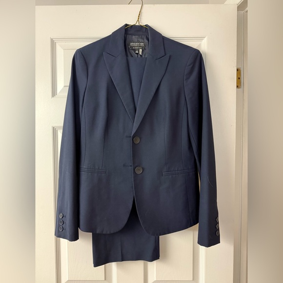 Jones New York Jackets & Blazers - Jones New York Dark Blue Women's Suit Jacket + pants